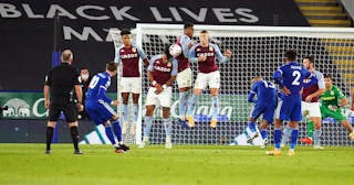 Football The Wall Can Make It Harder To Save Free Kicks New Research Football The Wall Can Make It Harder To Save Free Kicks New Research