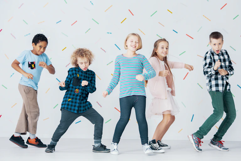 Children dancing