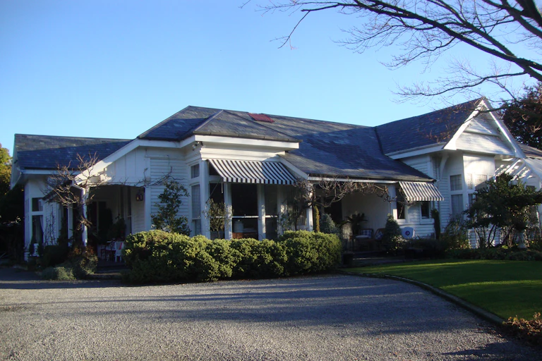 House and driveway