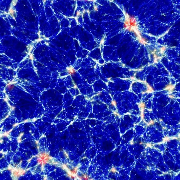 A thread of the cosmic web: astronomers spot a 50 million light-year galactic filament