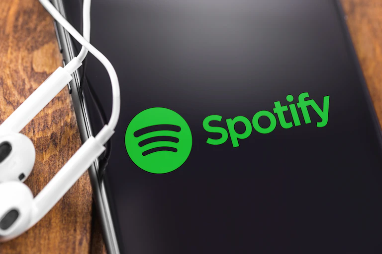 Spotify app on phone