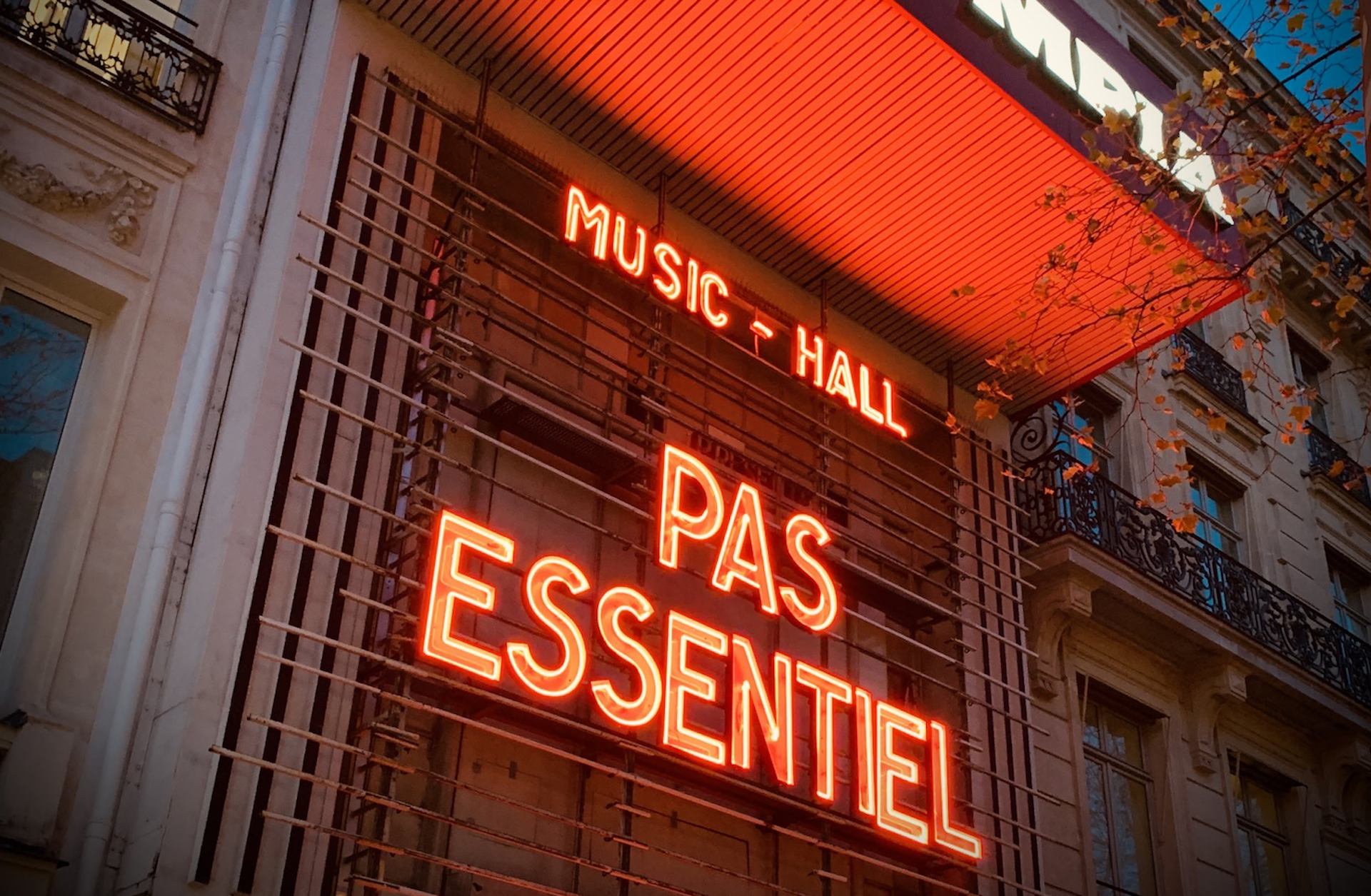 Covid 19 En France La Culture Sacrifiee