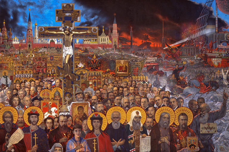 Ilia Glazounov, « Russie éternelle »