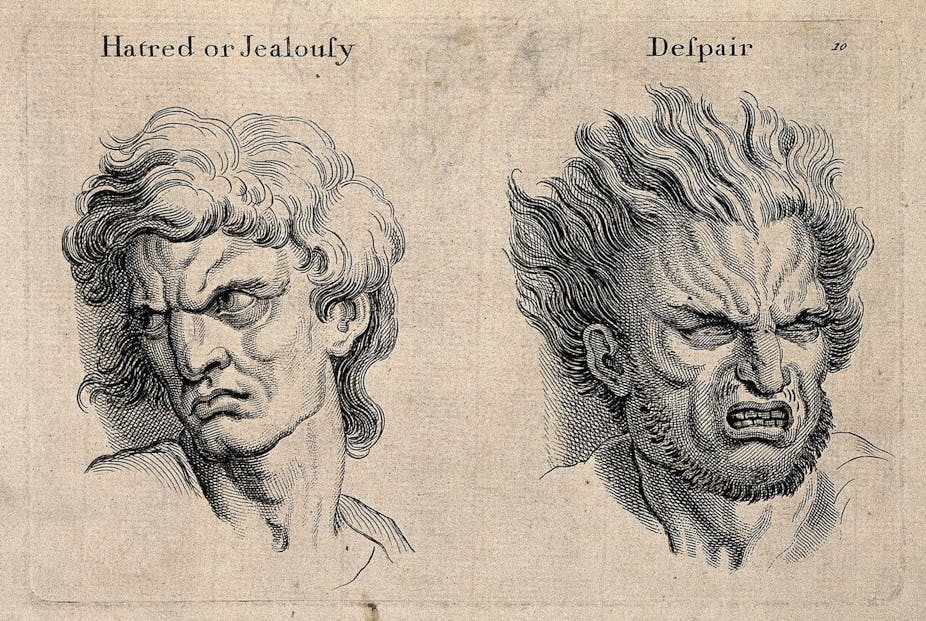 Expressions faciales  gravures