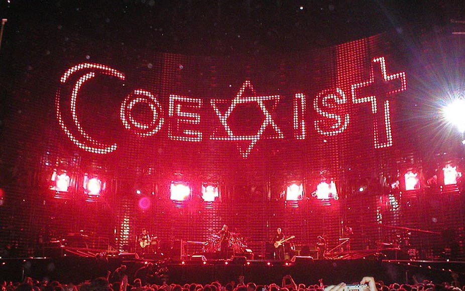 Concert de U2 (Vertigo Tour), le 22 septembre 2009. 