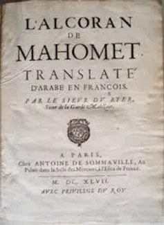 La première traduction du Coran en français par André Du Ryer