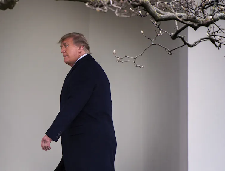 President Trump at the White House.