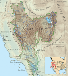 Great Basin map