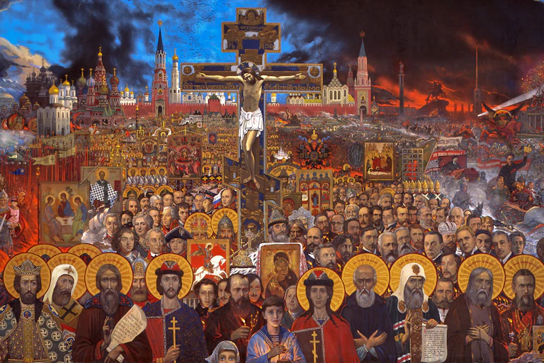 Ilia Glazounov, « Russie éternelle »