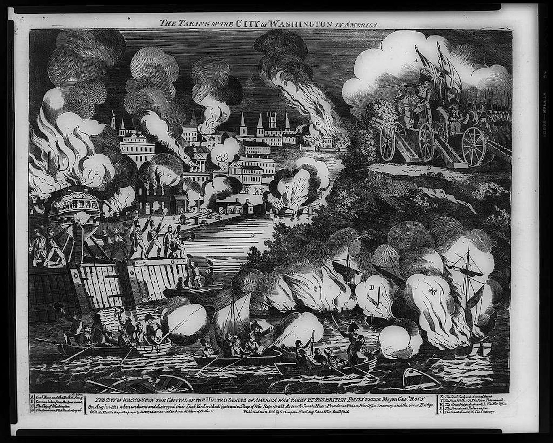 The US Capitol has been stormed before when British troops burned