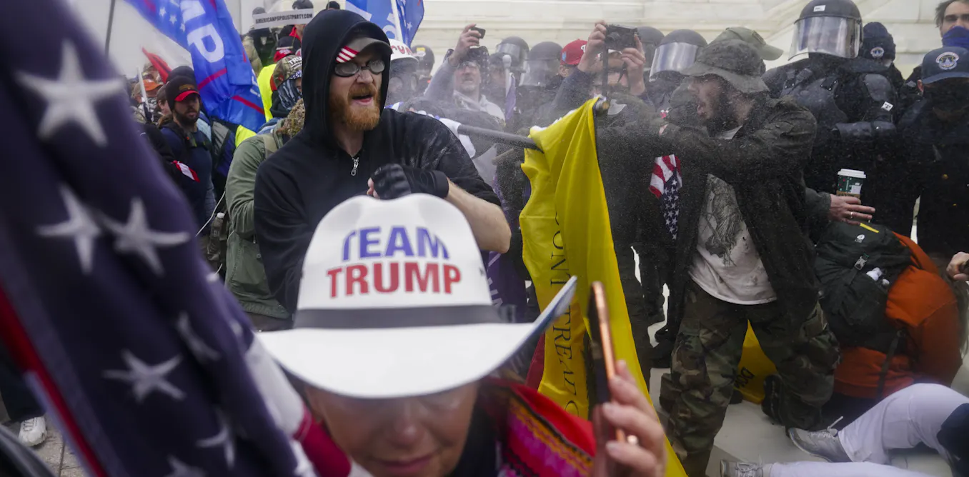 Trump-inspired mob at U.S. Capitol follows a familiar path of election violence Trump-inspired mob at U.S. Capitol follows a familiar path of election violence