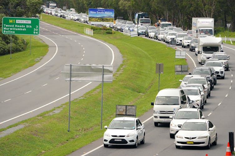 Many borders are closed again within Australia