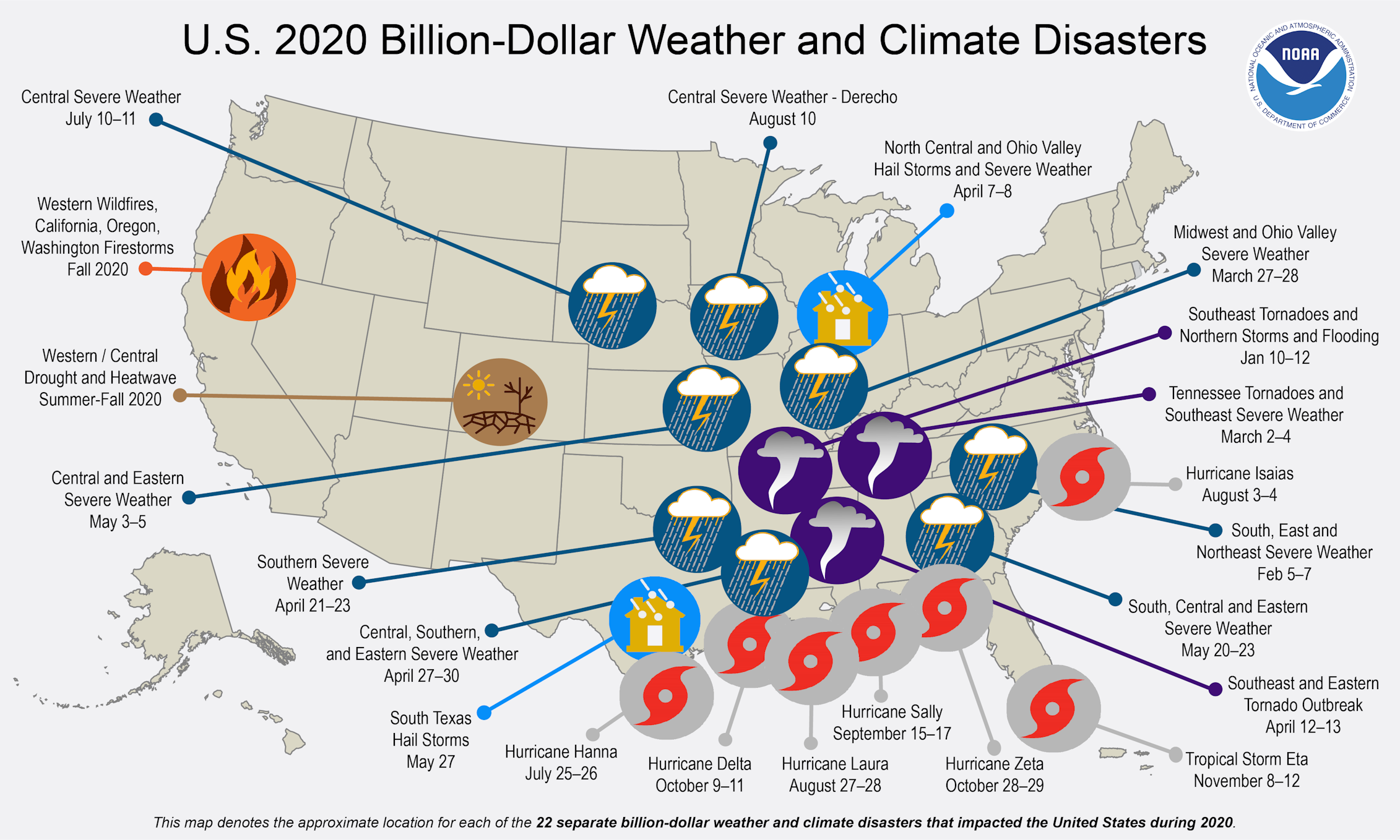 Progressive Charlestown Record Number Of Climate Related Disasters Struck The Us In 2020