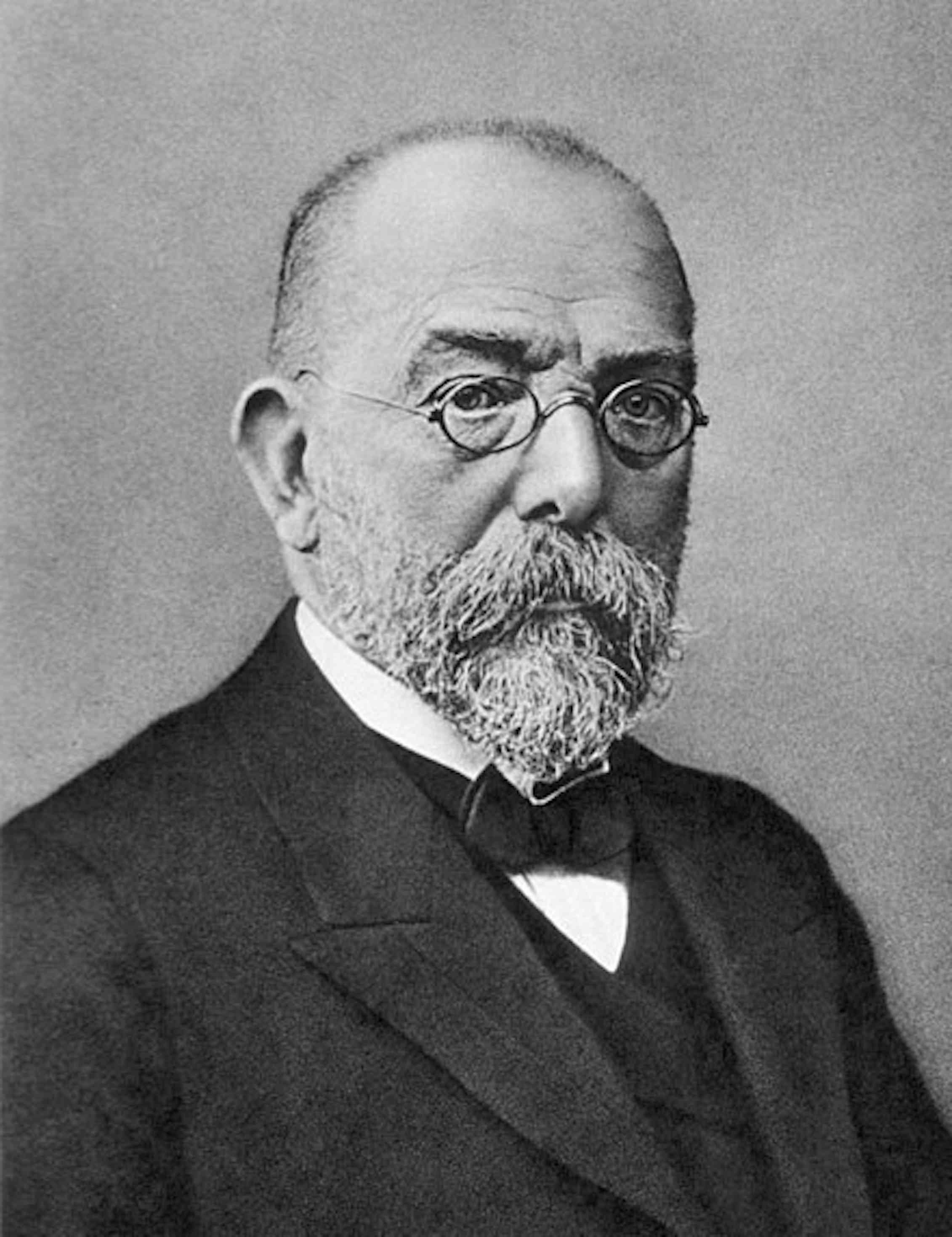 Guía definitiva para desmontar las dudas (y bulos) que rodean al coronavirus 3 Robert Koch. Fuente: Wikipedia.org.