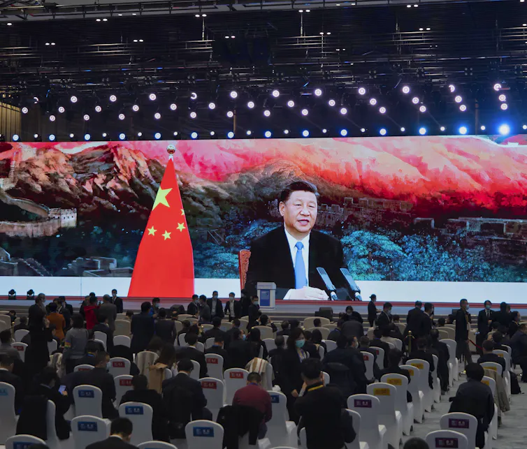 Chinese president Xi Jinping addresses recent World Internet Conference in Wuzhen, China