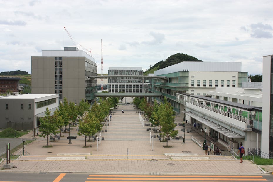 A university campus.