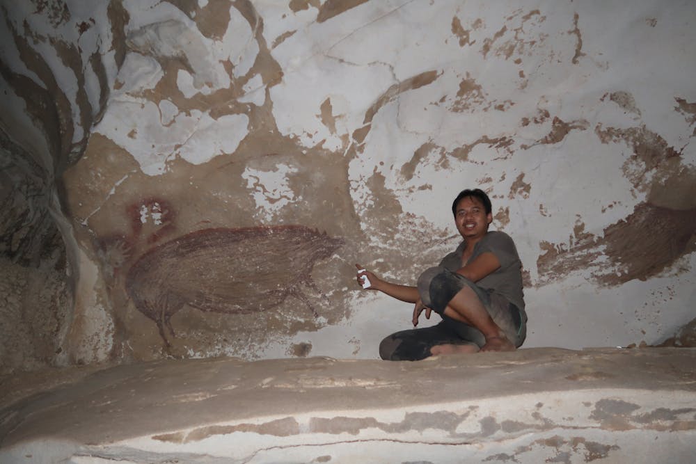 We Found The Oldest Known Cave Painting Of Animals In A Secret Indonesian  Valley