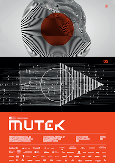 Poster for MUTEK Festival