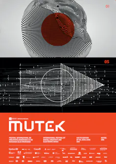 Poster for MUTEK Festival