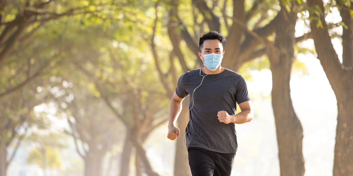 Joggers and cyclists must wear masks – this is why