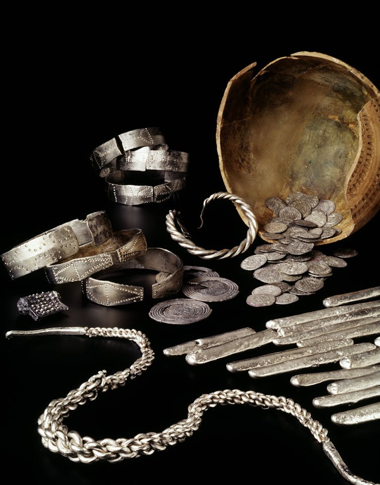Viking silver hoard