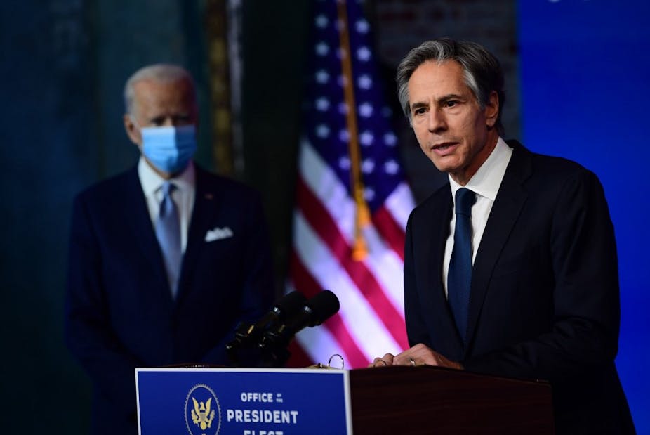 Joe Biden et Antony Blinken