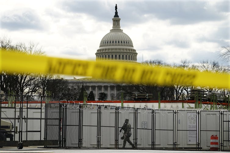 The U.S. Capitol is fortified in advance of Joe Biden's inauguration