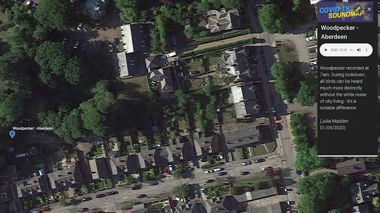 Aerial photograph of Aberdeen.