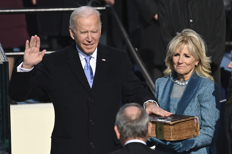 Joe Biden, Jill Biden, Swearing-in.