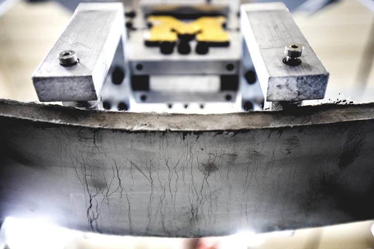 Bending concrete
