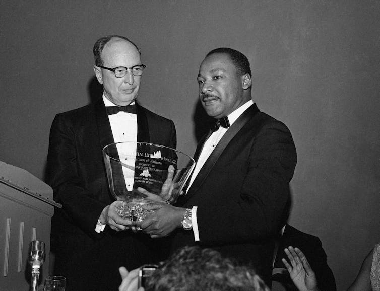 Rabbi Jacob Rothschild and Dr. Martin Luther King Jr.