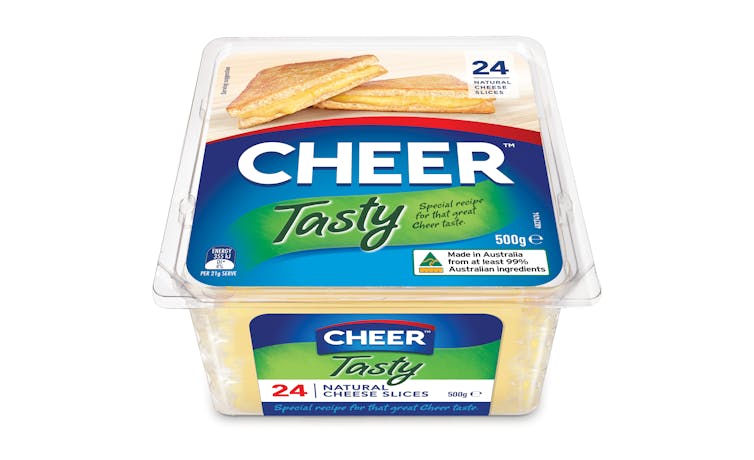 Cheer cheese packaging