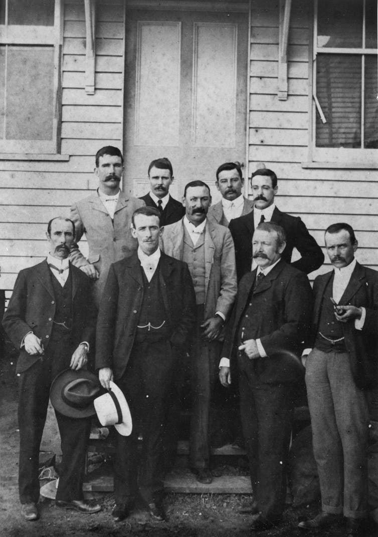 Men in suits circa 1900