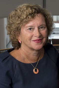 a head shot of Nancy Cantor chancellor of Rutgers University - Newark