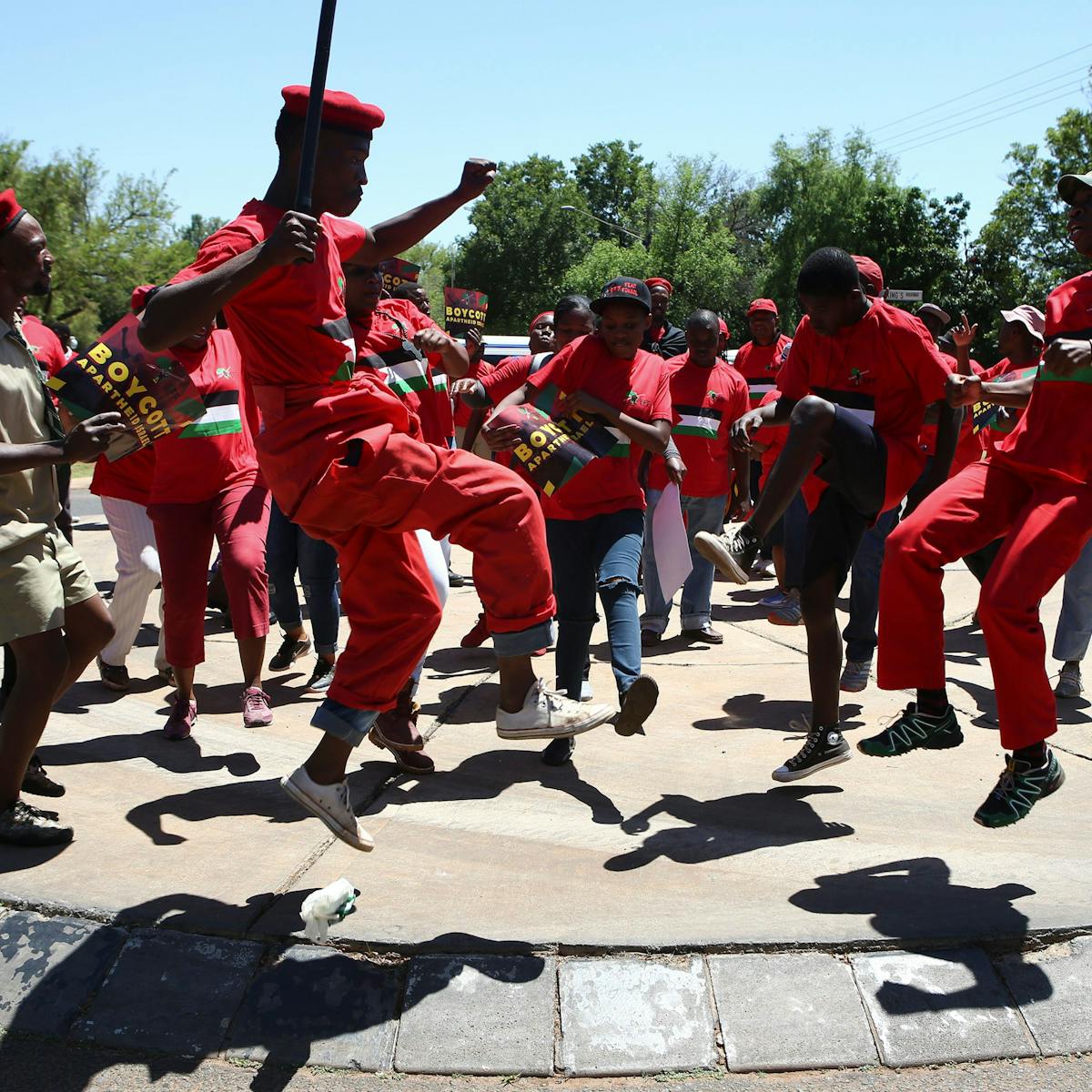The incredible journey of the toyi-toyi, southern Africa's protest dance