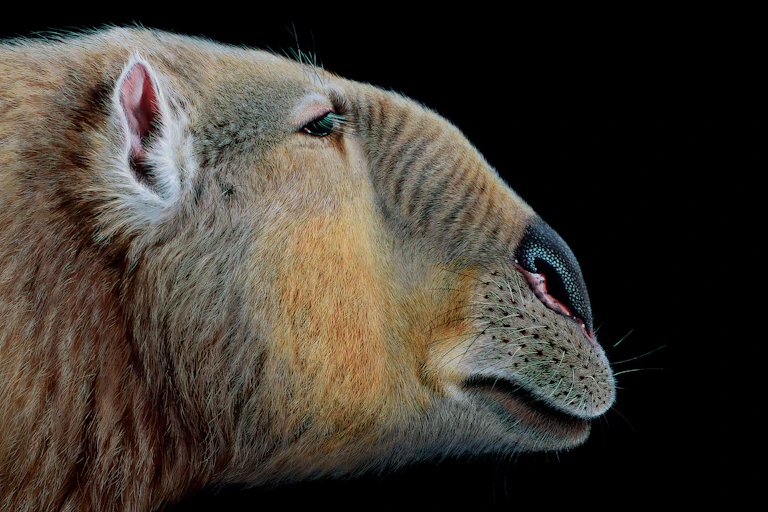 _Palorchestes azael's_ head reconstruction