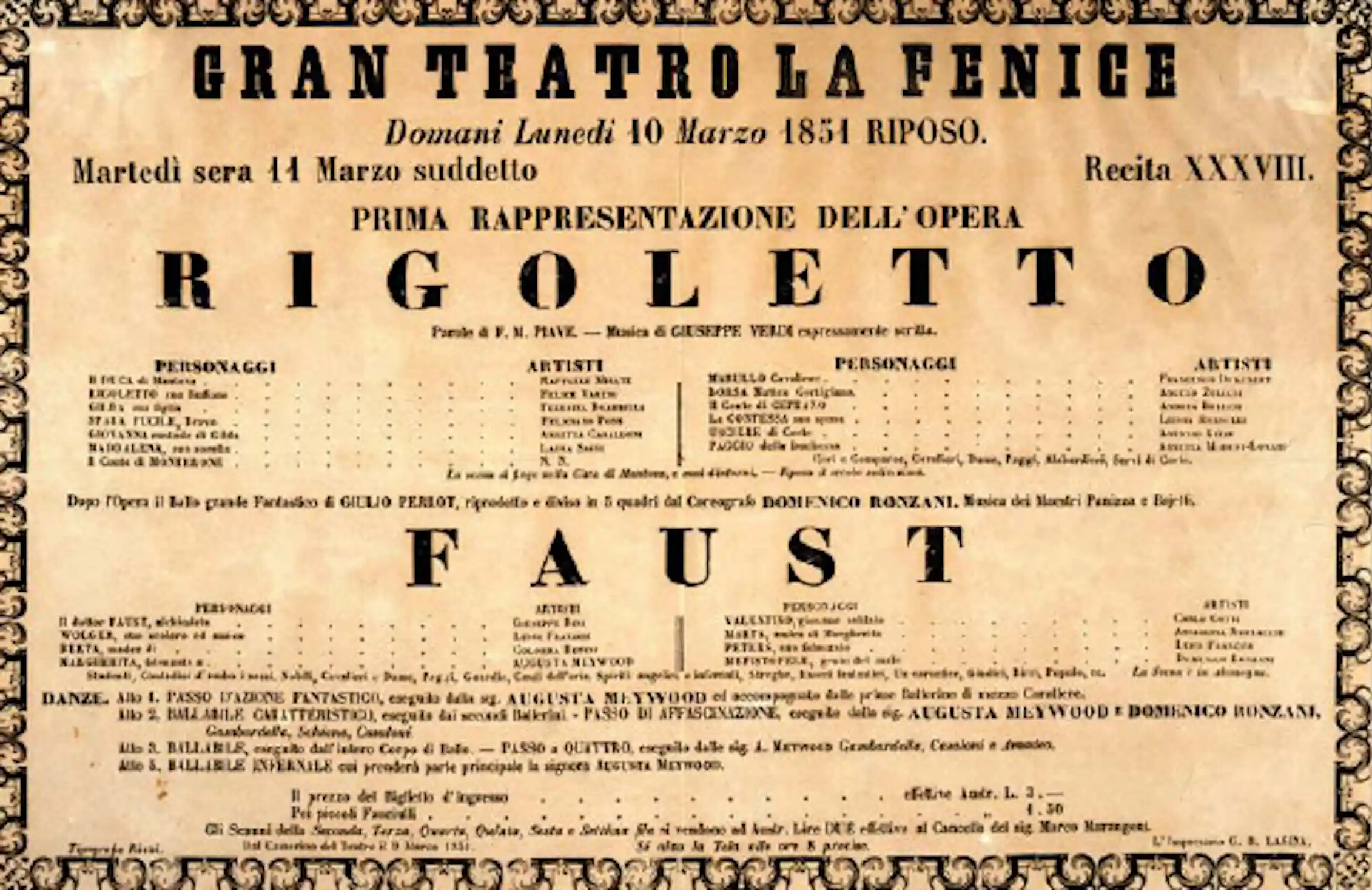 Un 27 de enero, pero de 1901, fallecía Giuseppe Verdi. Cartas de