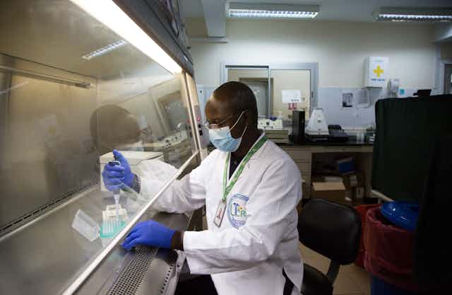 A scientist in Mali is working on COVID-19 research