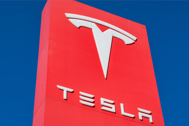 Tesla sign