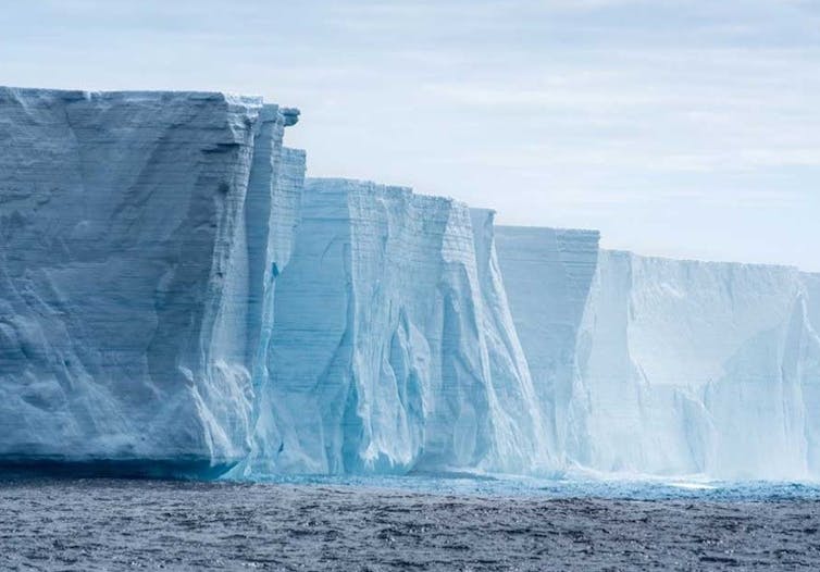 Antarctic iceberg.