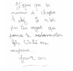 Lettre du Corbeau