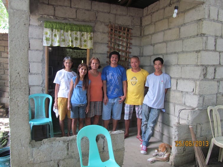 Three Filipino fishermen interviewed by the authors