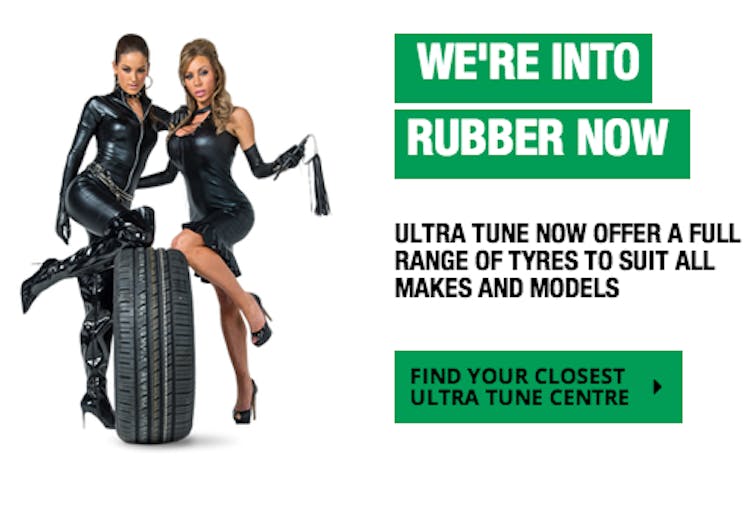 Ultra Tune的“进入橡胶”广告是2016年第二大被吐槽的广告。