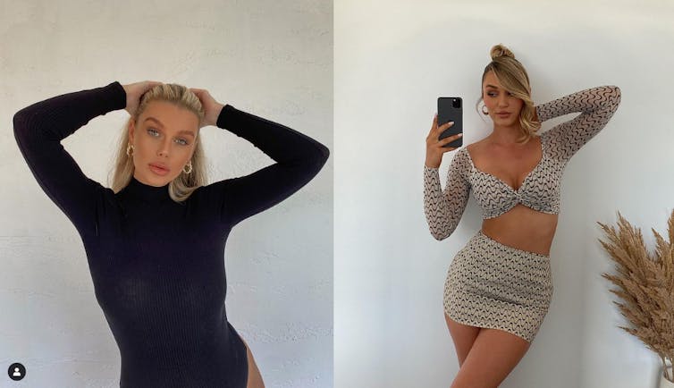 Skye Wheatley和Shani Grimmond是两位澳大利亚的Instagram模特/网红。