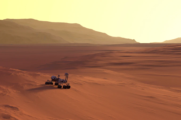 Robot on Mars