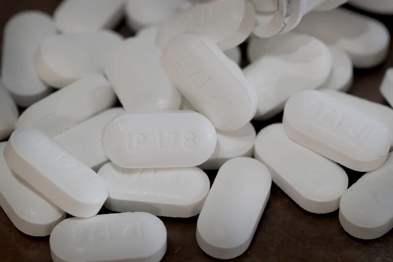 Metformin, a type II diabetes drug.