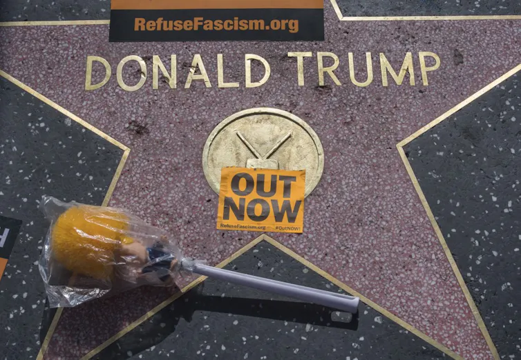 Manifestation anti-Trump-Pence
