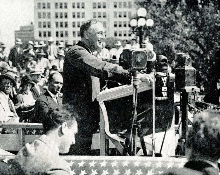 Franklin D. Roosevelt in 1932.