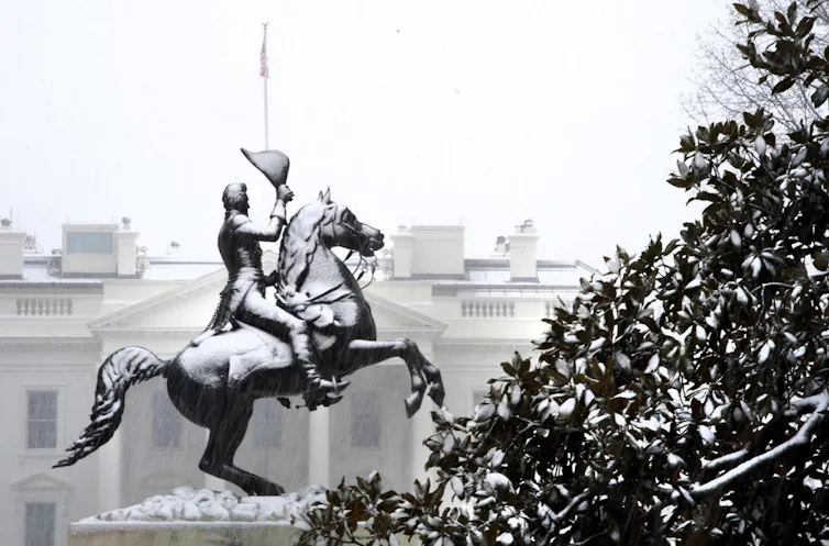 La statue d’Andrew Jackson