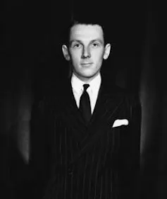 An old fashioned photograph of British MP Ronald Cartland in the 1930s.